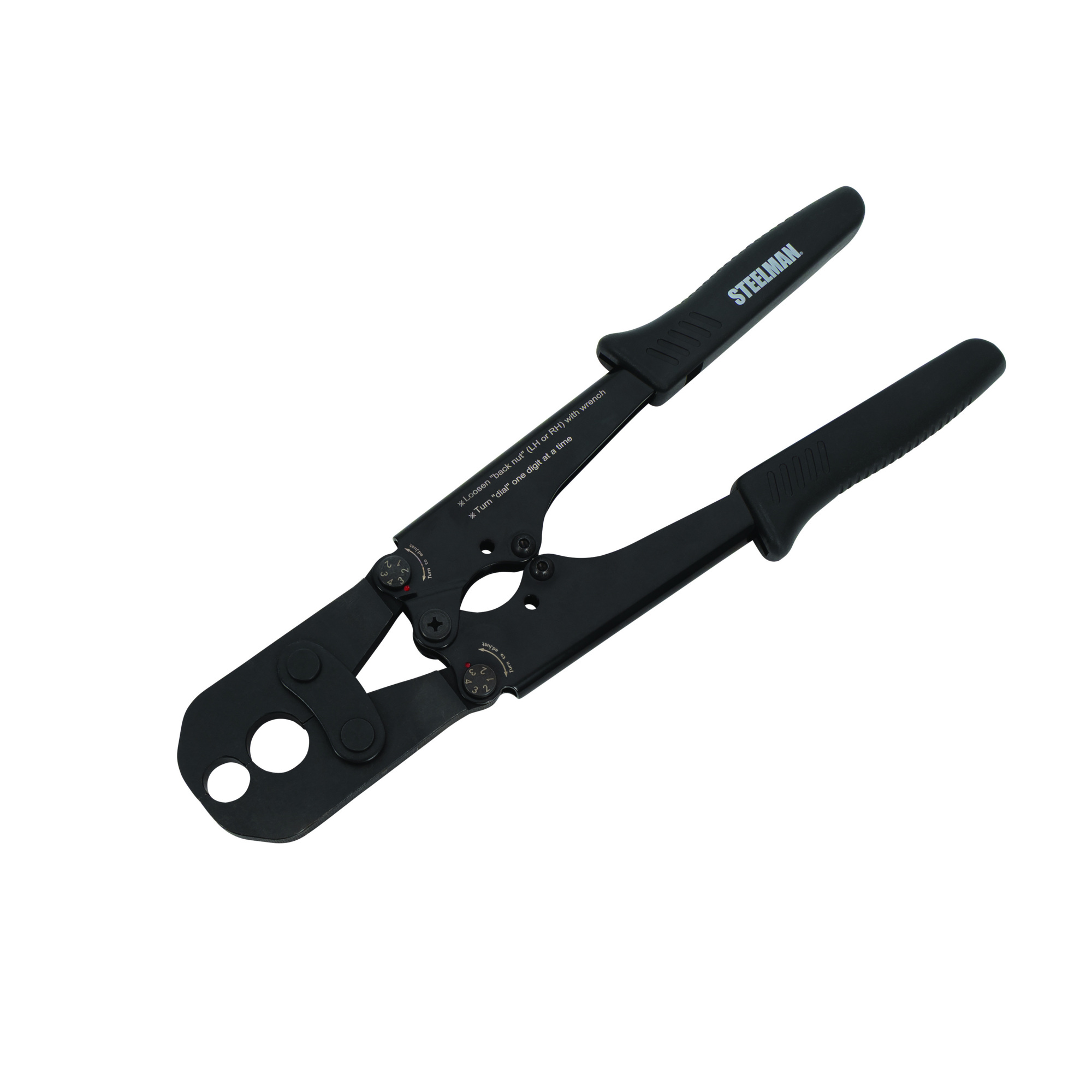 STEELMAN 1/2 to 3/4-Inch PEX-B Copper Crimp Tool, Model# 61534